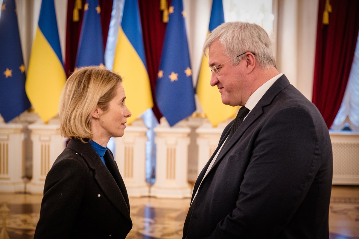 Сибіга і Каллас обговорили кредит на 90 млрд євро