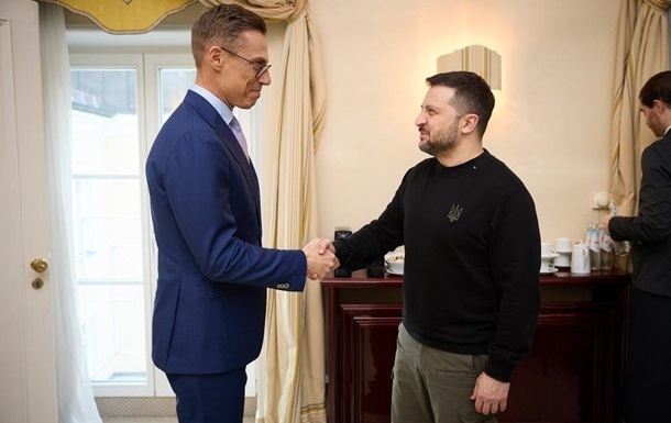Зеленський поговорив із президентом Фінляндії