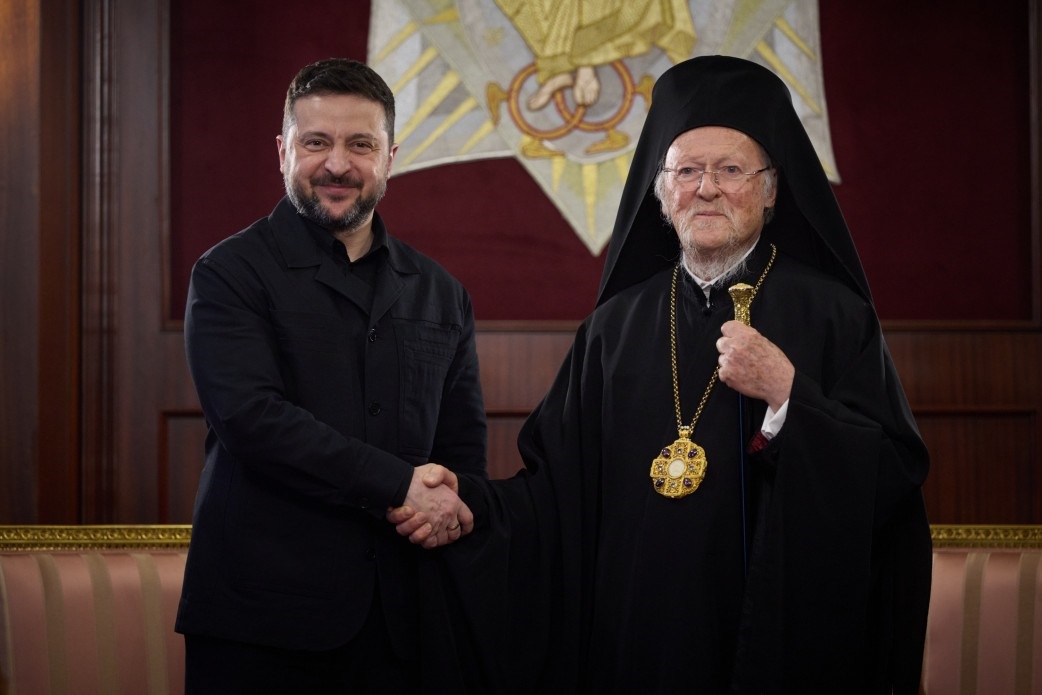 Зеленський зустрівся з Вселенським патріархом